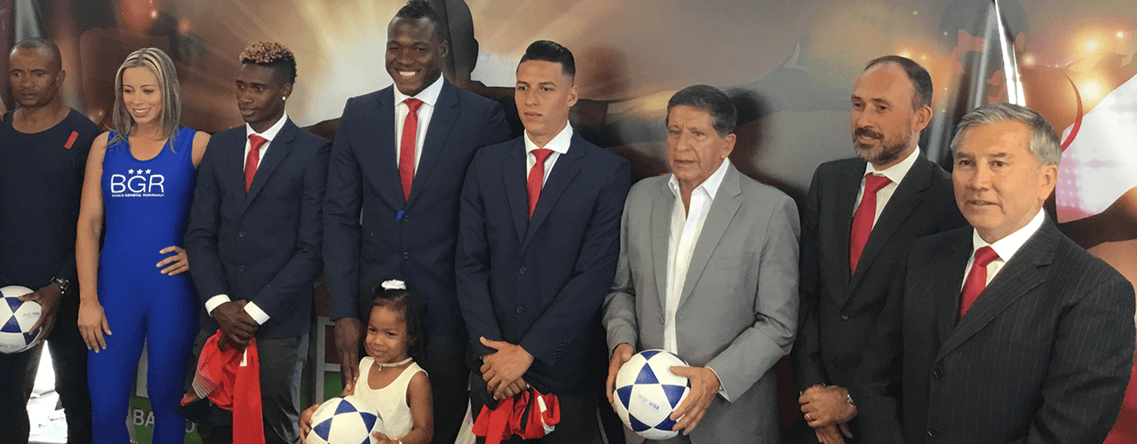Con la firma de esta alianza, BGR auspiciará al equipo de Primera Categoría que participará en el Campeonato Ecuatoriano de Fútbol y en los eventos internacionales.