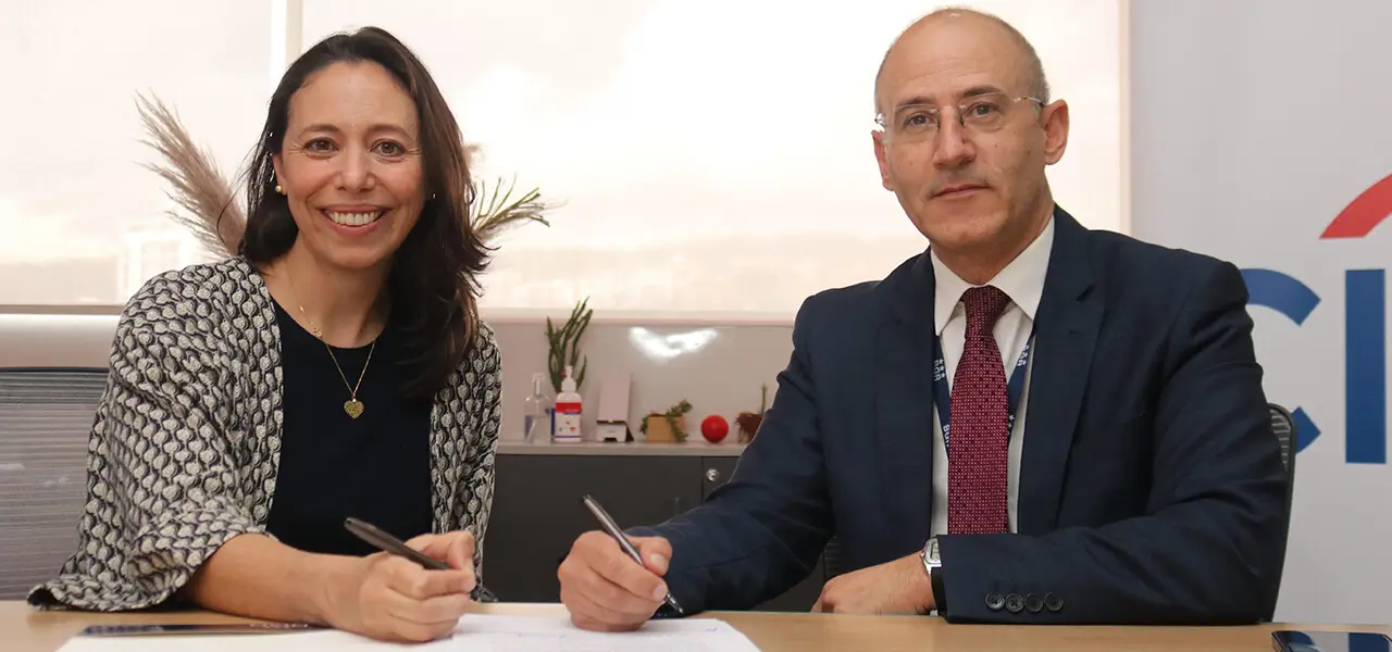 Rocío Velarde, Gerente General Citi Ecuador y José Paredes, Gerente General BGR