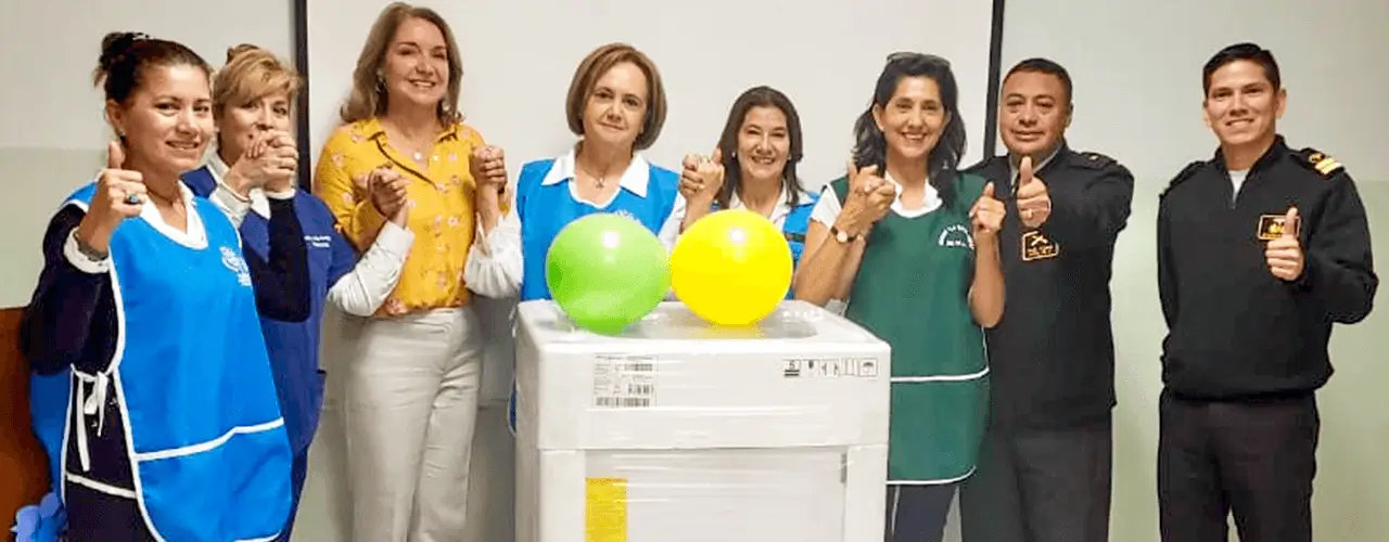 Centro Geronto Geriátrico de las FFAA recibió donación de BGR