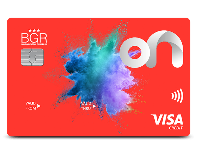 Tarjeta Visa ON