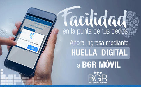 BGR, facilidad en la punta de tus dedos