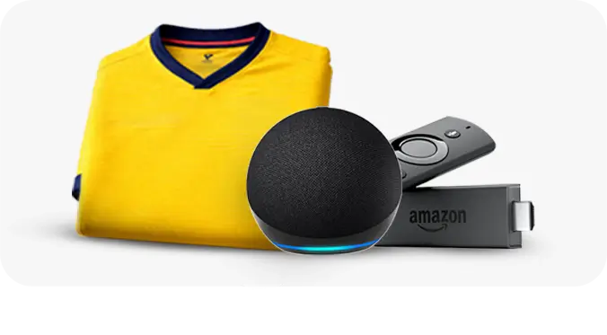 Camiseta de la selección, Alexa, Fire Stick