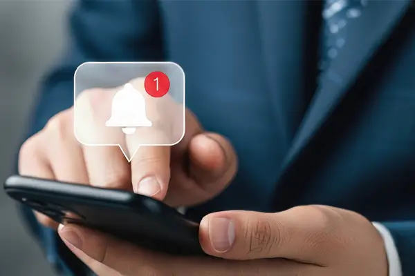 Activando las notificaciones del celular